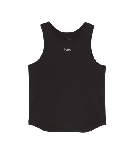 Débardeur noir femme puma clouds pun