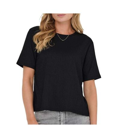 T-Shirt noir femme jdy debbie - l