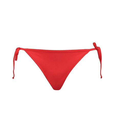 Puma Womens/Ladies Side Tie Bikini Bottoms (Red) - UTRD590