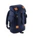 Bagbase Urban Explorer Knapsack Bag (Pack of 2) (Navy Dusk/Tan) (One Size)