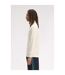 Mens Logo Half Zip Sweatshirt Ecru Fred Perry-4