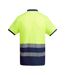 Polo Haute Visibilité Atrio Homme Bleu Marine Jaune Fluo Roly Workwear-2
