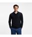 Mens Passerby Logo Long-sleeved Polo Shirt Dark Blue Boss-2