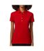 Polo rouge femme lacoste pf5462 - 34-1