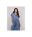 Chemise manches courtes nouée OMERLIE - Dona X Lisa-1