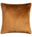 Malans piped velvet cut cushion cover 45cm x 45cm bronze Hoem-1