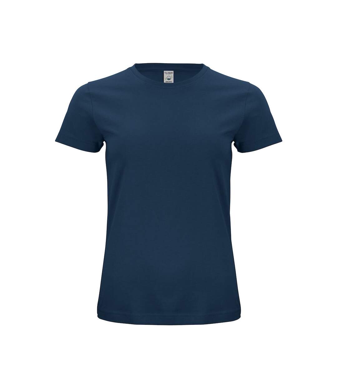 T-shirt Femme Bleu Marine Foncé Clique-1