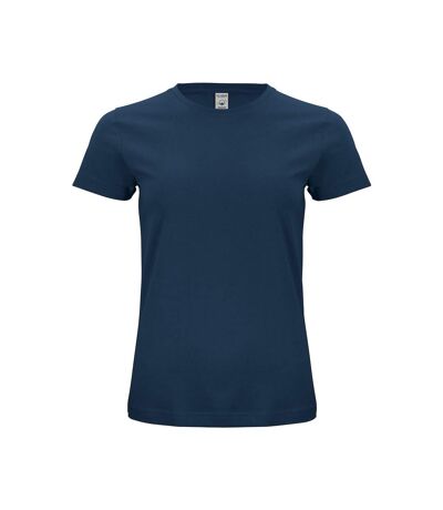 T-shirt Femme Bleu Marine Foncé Clique