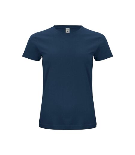 T-shirt Femme Bleu Marine Foncé Clique