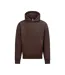 Unisex Adult Signature Heavyweight Hoodie Espresso Awdis-1
