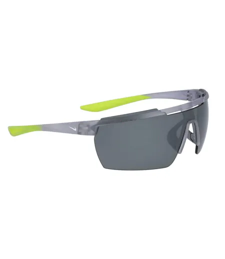 Lunettes De Soleil Sport Motif/style Portefeuille Elite Taille Unique Gris Blanc Argenté Nike