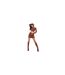 Mini Jupe Femme Marron Missy Empire-1