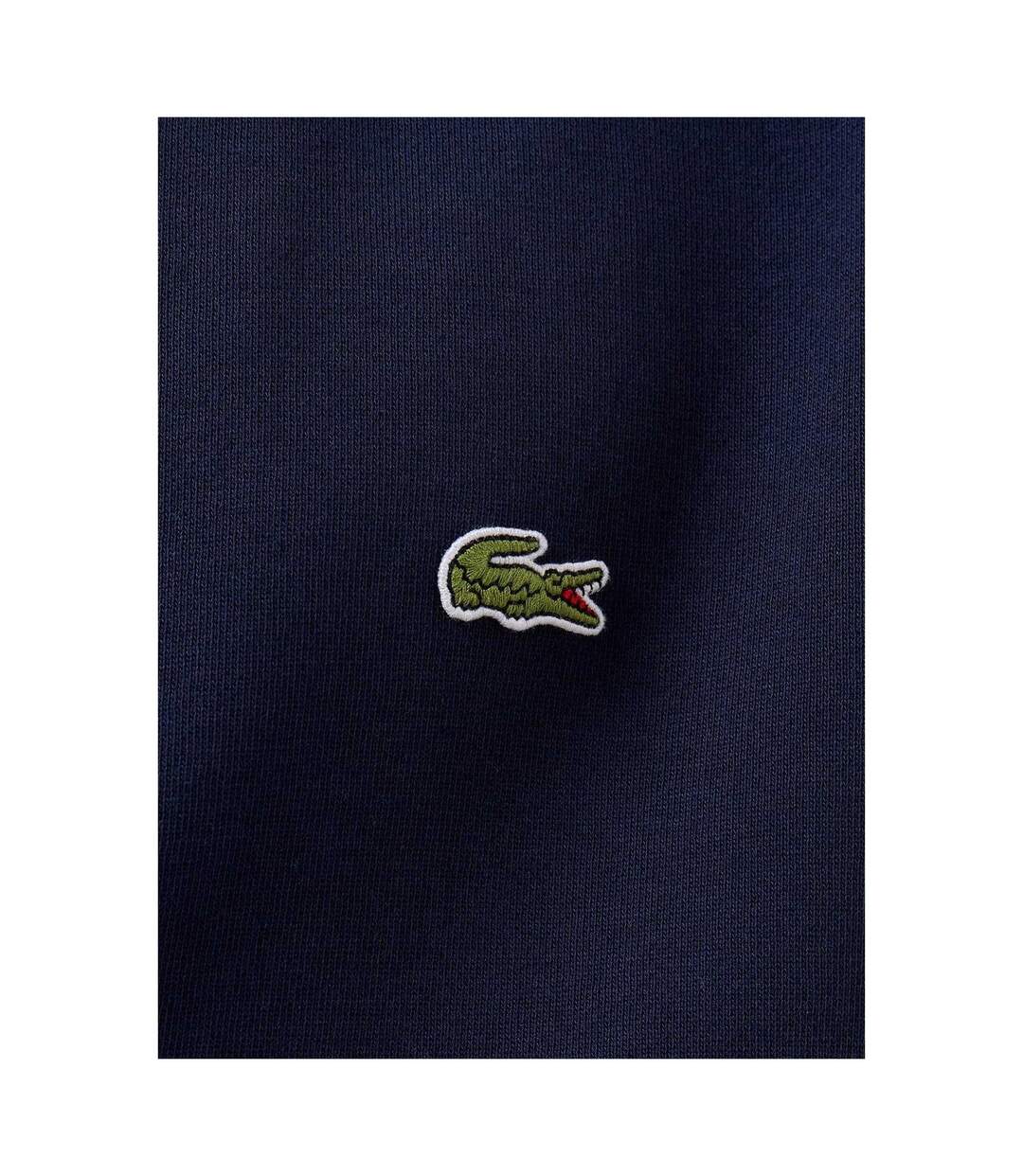 Veste À Capuche Motif/style Logo Homme Bleu Marine Lacoste-4