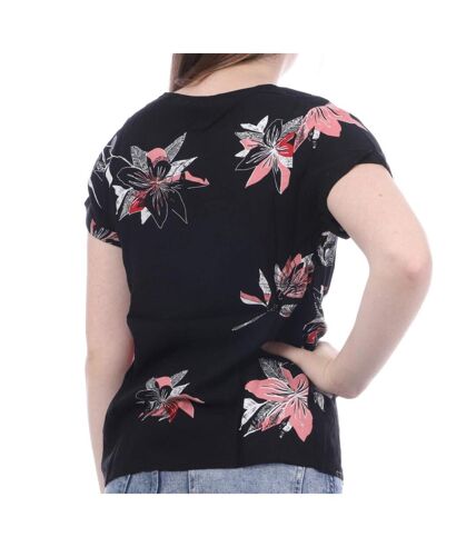 Top Noir à fleurs femme Roxy Flowee - XS