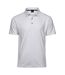 Polo luxury homme blanc Tee Jays-1