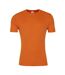 AWDis Just Cool Mens Smooth Short Sleeve T-Shirt (Orange Crush)