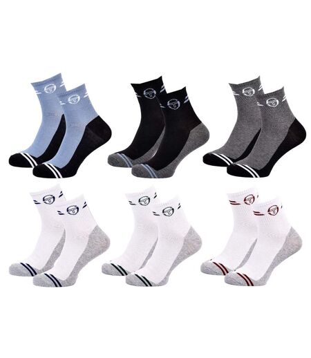 Chaussettes SERGIO TACCHINI QUARTER 6 Pcs 7515