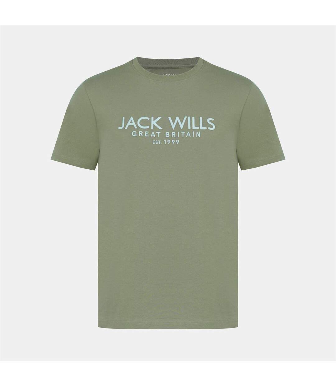 T-shirt Motif/style Logo Carnaby Homme Vert Clair Jack Wills-1