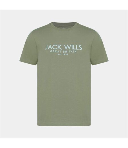 T-shirt Motif/style Logo Carnaby Homme Vert Clair Jack Wills