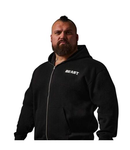 Unisex Adult Core Full Zip Hoodie Black BEAST