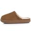 Isotoner Chaussons Mules homme cuir extra confort-3