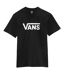 T-shirt Motif/style Classique Homme Noir Blanc Vans-2
