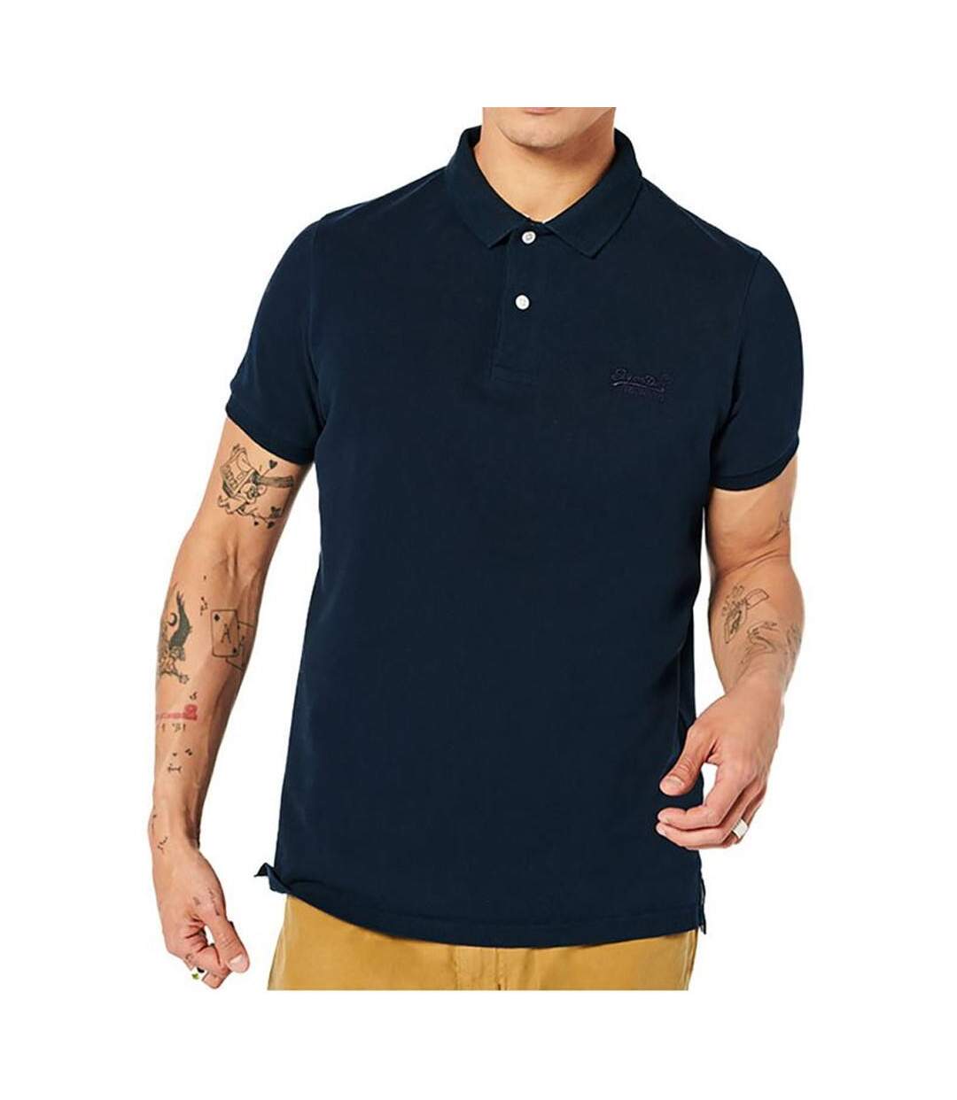 Polo Marine Homme Superdry Classic Pique - 3XL