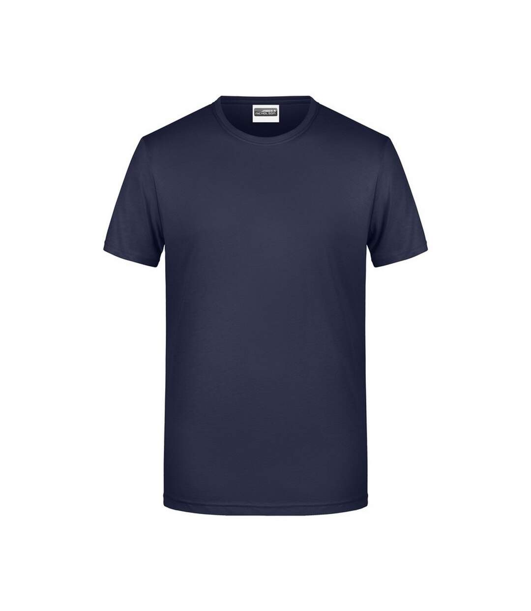 T-shirt Basic Homme Bleu Marine James And Nicholson-1