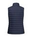 Womens/ladies Pilvi Down Gilet Night Blue Jack Wolfskin-2