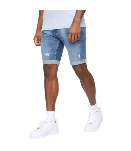Short Style Griffure Riptrey Abraised Homme Bleu Crosshatch