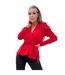 Womens/ladies Belted Puff Sleeve Wrap Top Red AX Paris-1