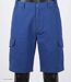 CHALLENGER INCA : Bermuda homme bleu indigo en coton à taille élastiquée style décontracté-3
