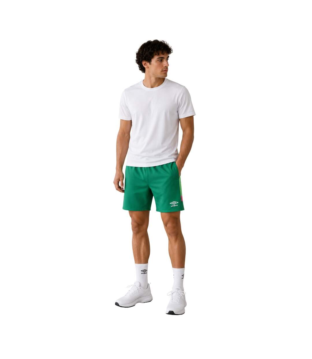 Unisex Adult Goalkeeper Shorts Green Umbro-4