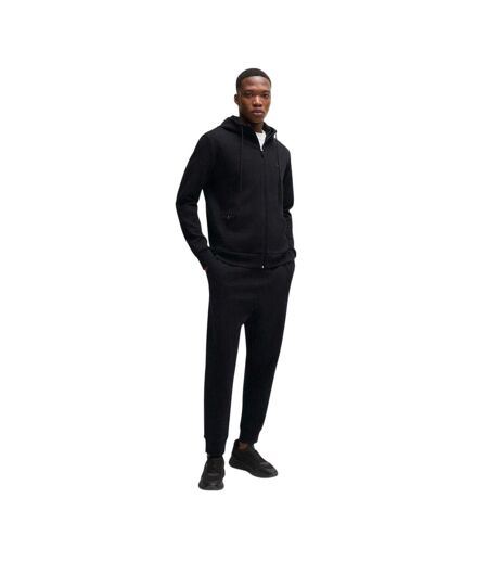 Mens Hadiko Drawstring Waist Joggers Black Boss