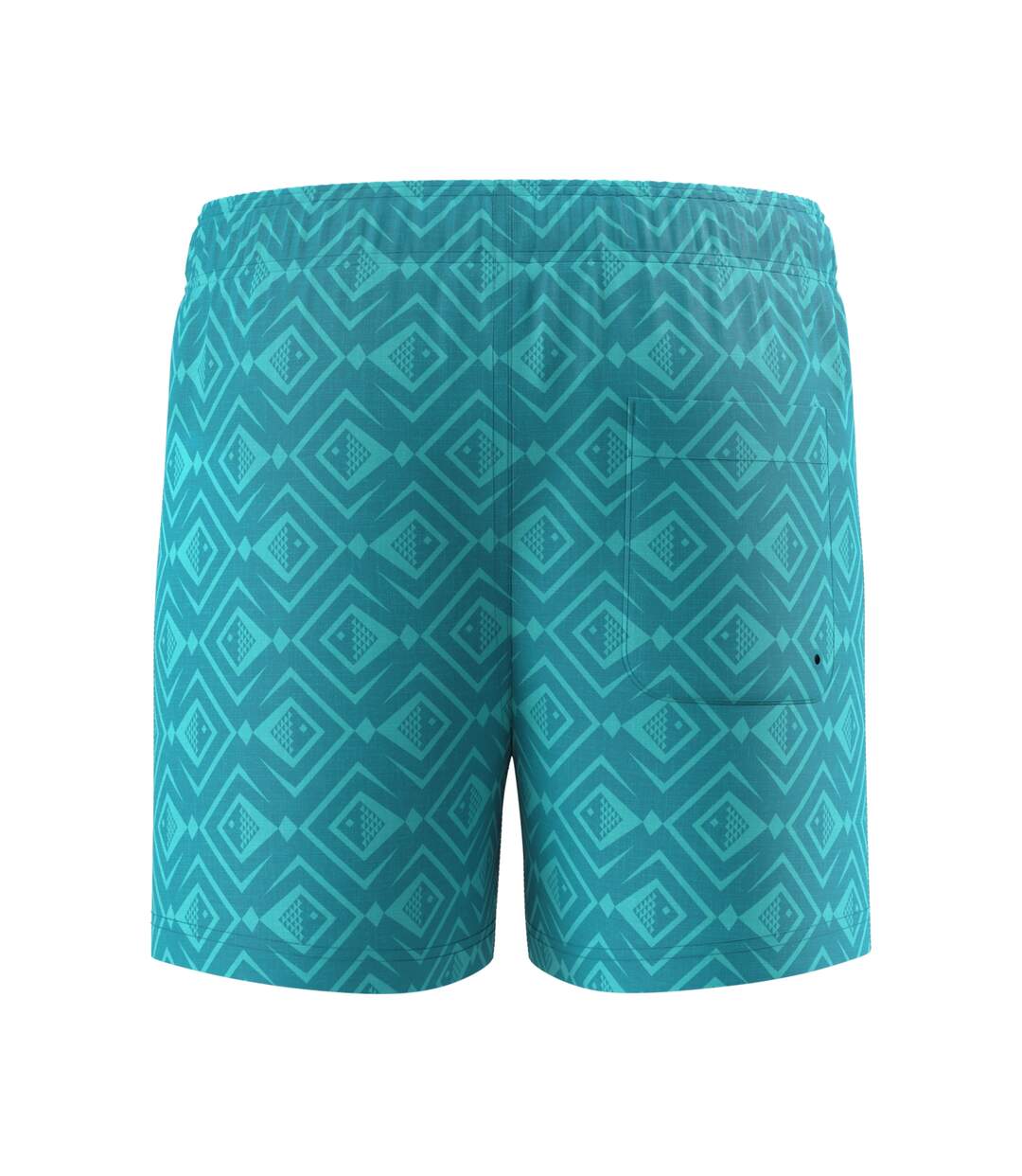Mens Volley Geometric Swim Shorts Turquoise Speedo-2