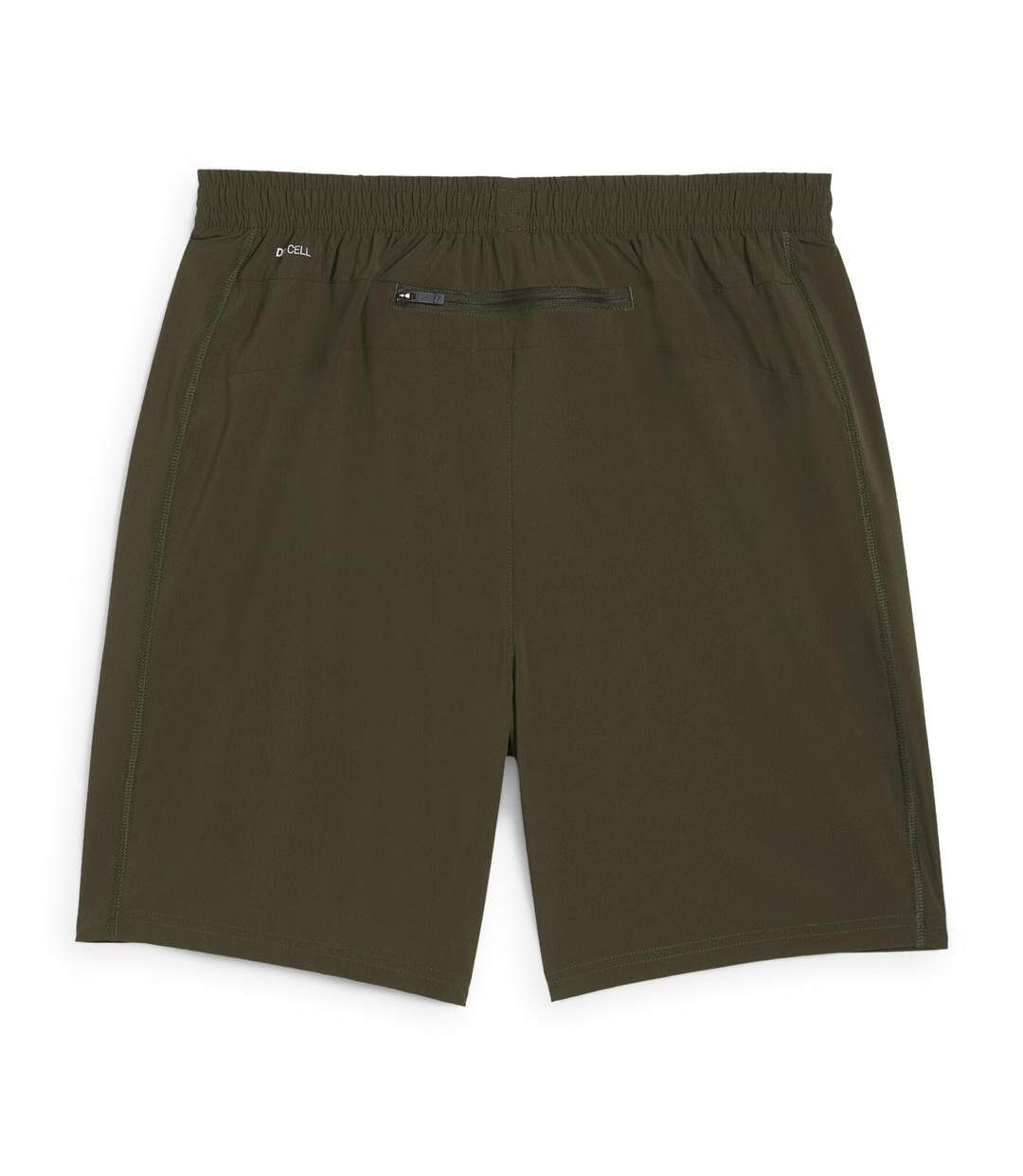 Short de sport kaki homme puma flex 7-2