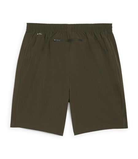 Short de sport kaki homme puma flex 7