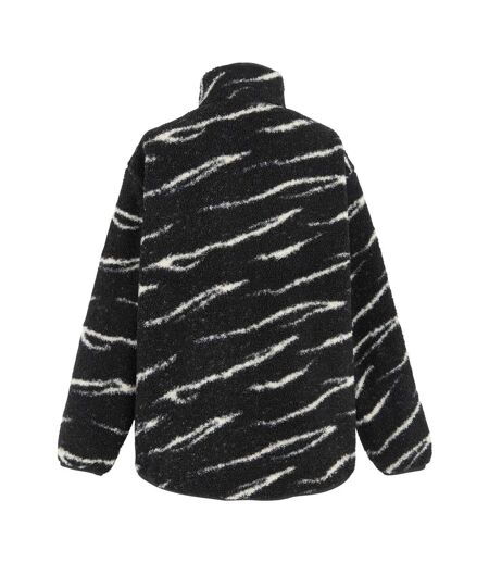 Polaire Motif/style Abstrait Frankie Femme Noir Vanille Clair Regatta