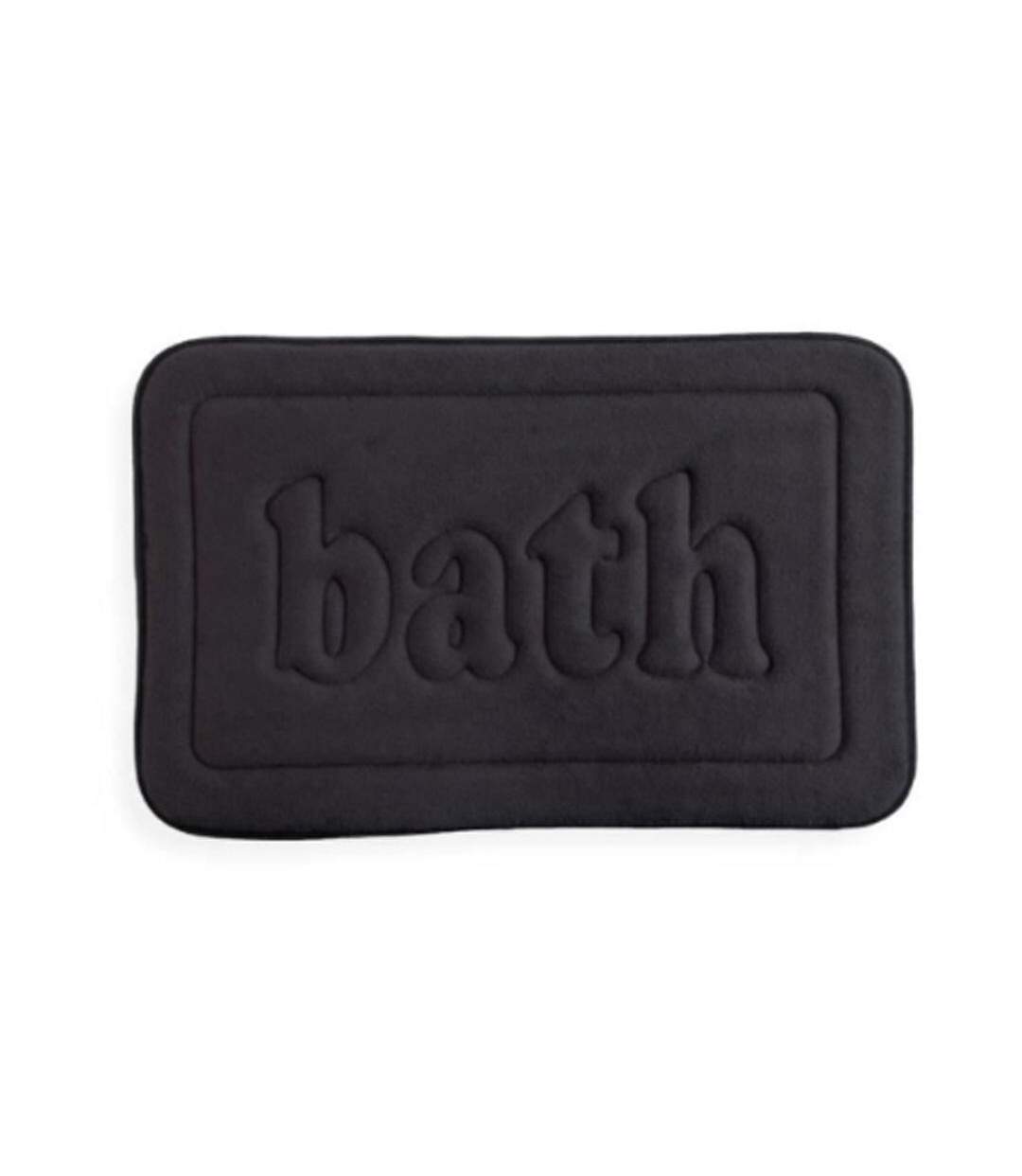 Tapis noir/blanc utility mémoire de forme 40x60-1