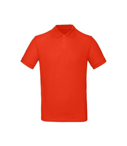 B&C Mens Inspire Polo (Flame Red)