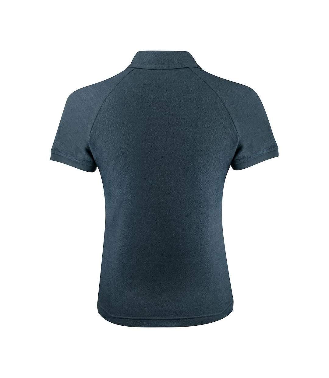 Womens/ladies Brookings Polo Shirt Navy Harvest-2