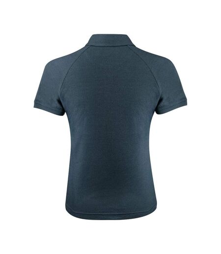 Womens/ladies Brookings Polo Shirt Navy Harvest