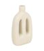 Lot de 2 Vases Inuit Dreams 20cm Beige & Noir-2