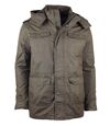 NELSON1T PARKA TAUPE FONCE