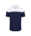 Polo Motif/style Blocs De Couleurs Seabeck Homme Bleu Marine Foncé Blanc Cutter & Buck-2