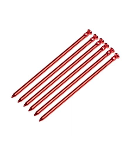Piquets De Tente Alupeg Taille Unique Rouge Hi-Tec