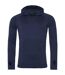 Haut just cool homme bleu marine chiné Awdis