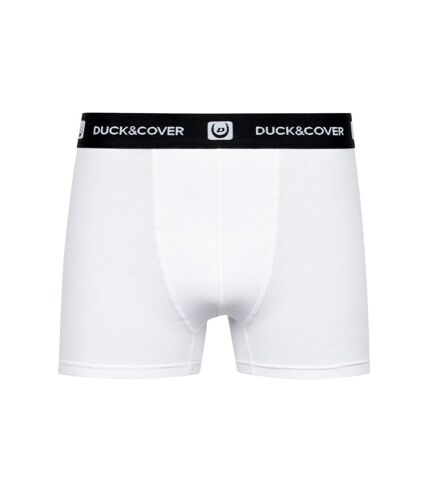 Duck and Cover Mens Keach Boxer Shorts (Pack of 3) (Gray/White/Black) - UTBG508