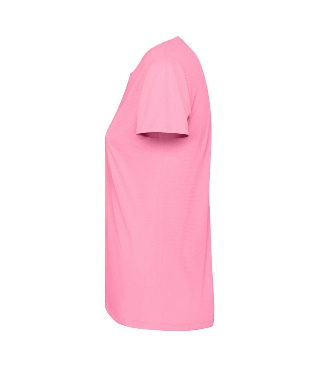 Womens/ladies estoril short-sleeved t-shirt silk pink Roly-3