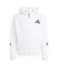 Mens Z.n.e. Full Zip Hoodie White Adidas-2